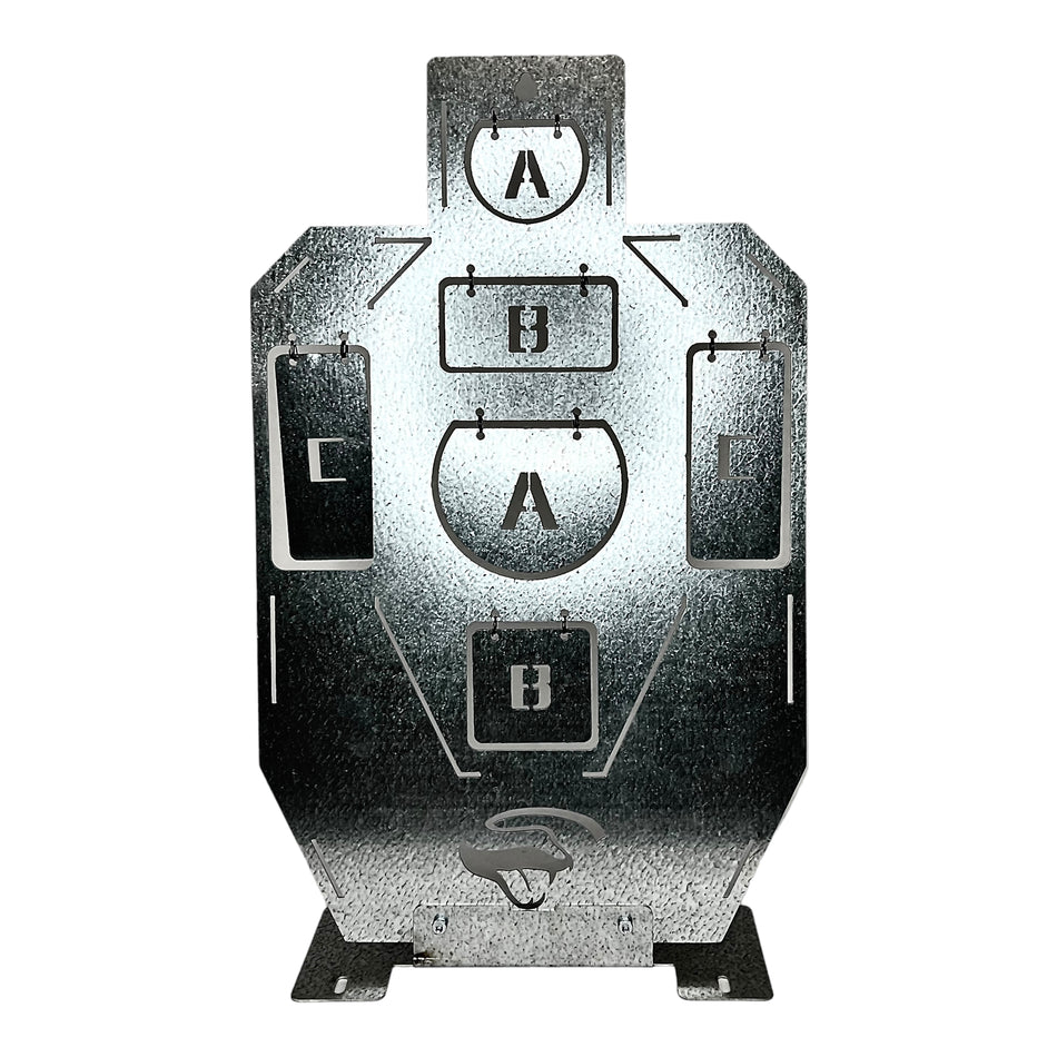 ViperTac Galvanised Steel Silhouette Target