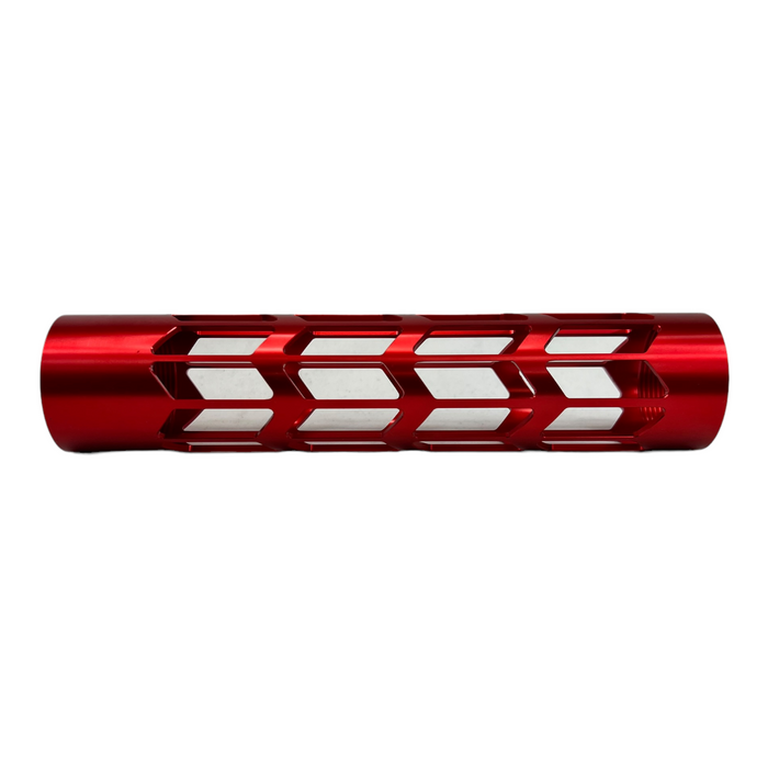 Aztech Innovations Skeletonized CNC Hand Guard - Red