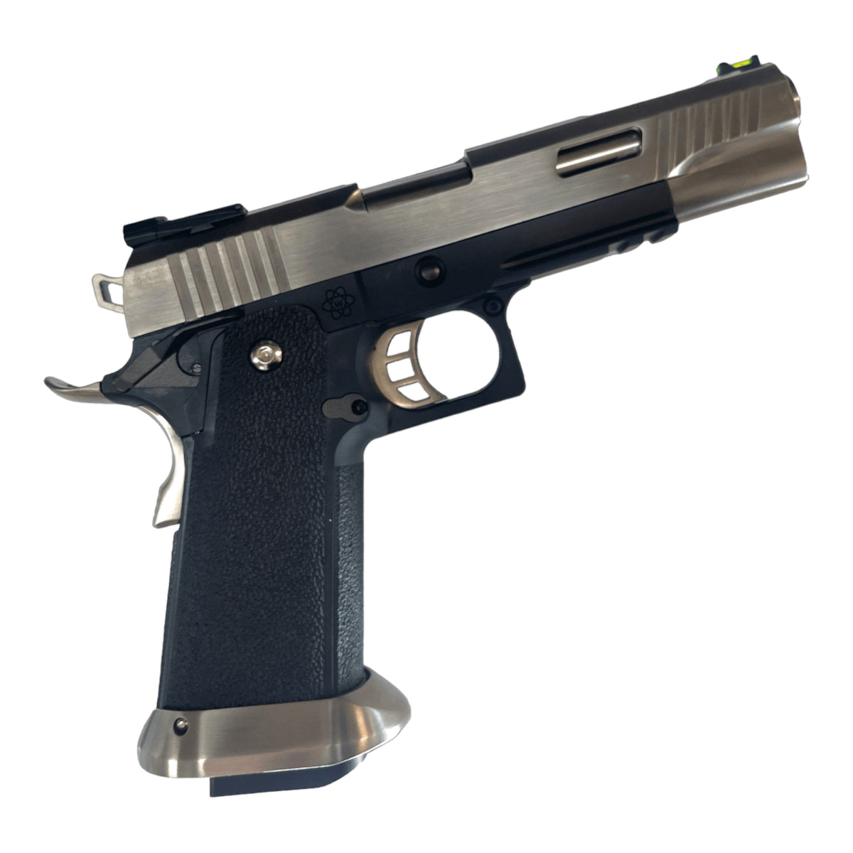 WE Tech 'T-REX' Metal Competition Series Hi-Capa 5.1" GBB Pistol - No Markings - WE-H001WET-SV-GB