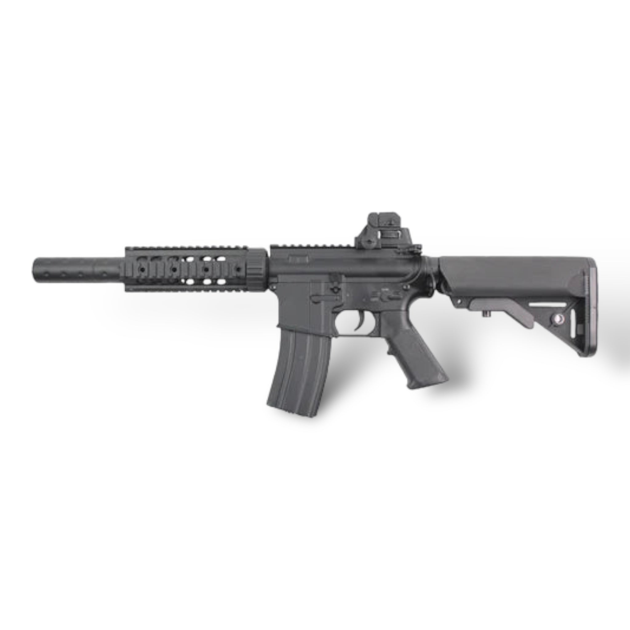 Double Bell M4 CQB Full Metal Gel Blaster Rifle AEG (Black) - 038