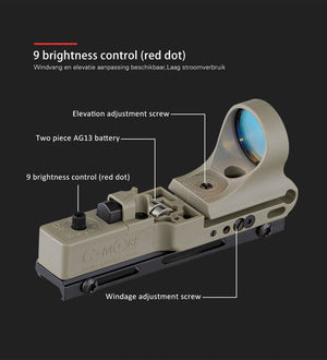 C-More - Red Dot Reticle Sight - NGA1245