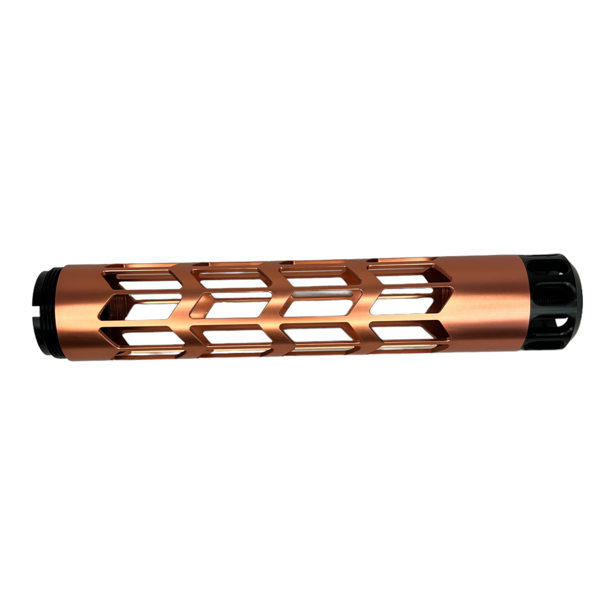 Aztech Innovations Skeletonized CNC Hand Guard - 200mm Size - Rose Gold