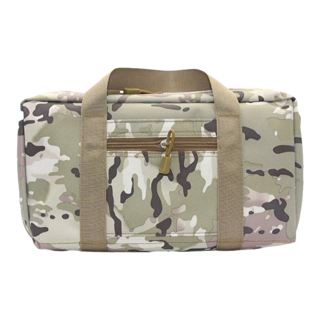 Pistol Case Tactical Softshell  - Lockable - CP Camouflage