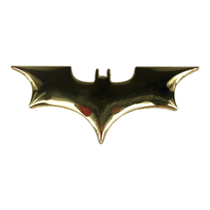 3D Metal Bat Decal Sticker - Gold