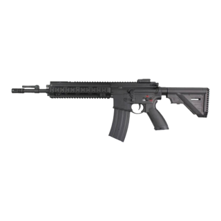 Double Bell - HK416 A5 with 14.5 Inch Barrel AEG Gel Blaster Rifle Replica - Black - DB 818