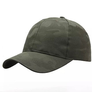 Olive Drab Blackout Camouflage Cap