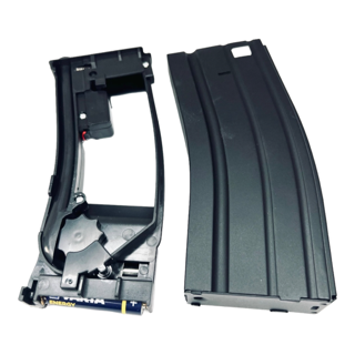 JG Metal M4 - Shaker / Bumper Magazine - For GBB Pistol Shaker Magazine Adapter - Battery Powered M4 Magazine - HPA use