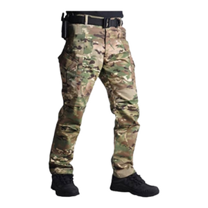 Tactical Military Style Cargo Pants - CP Camouflage - Ripstop