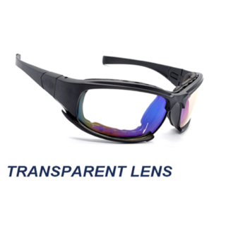 Daisy X7 Polarised UV400 Tactical Multi-lens Glasses