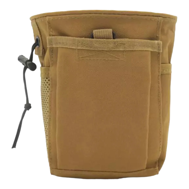Speed Loader Ammunition Dump Pouch – MOLLE Attachment - Tan