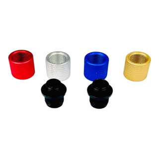 External Thread Protectors for 14mm CCW Gel Blaster Outer Barrels