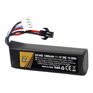 Hong Jie 11.1v 1800mAh LiPo Battery - JST Plug