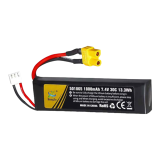 Hong Jie 7.4v 1800mAh LiPo Battery - XT30 Plug