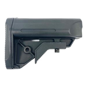 JJ - AM Buttstock (Crane style) with quick access to large battery storage compartment - Black
