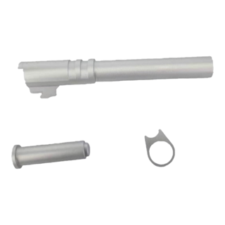 Kublai P4 Metal Outer Barrel Kit - Silver