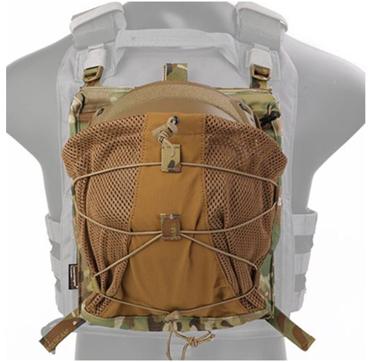 Tactical backpack helmet carrier sale