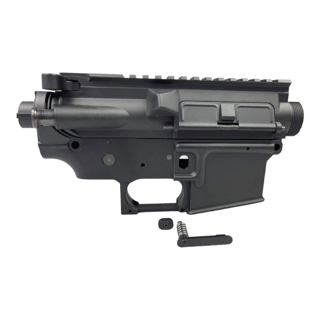 M4 Gel Blaster Skeletonised Custom Receiver - Black