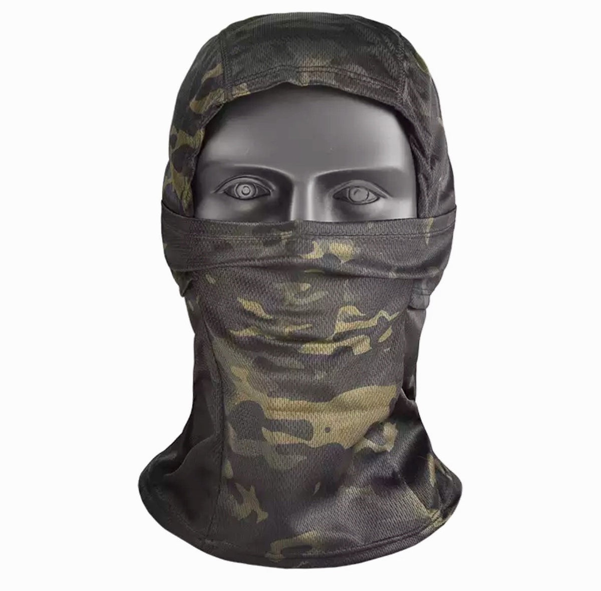 Tactical Balaclava - Black Camouflage