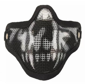 Tactical Ghost Mesh Half Face Protection Strike Style Mask