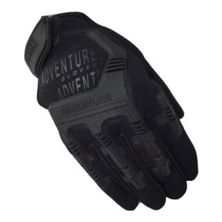 Outdoor Adventure Tactical Full Finger Gloves - Black
