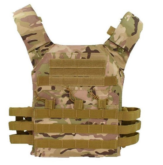 Military Tactical Vest Plate Carrier - CP Camouflage