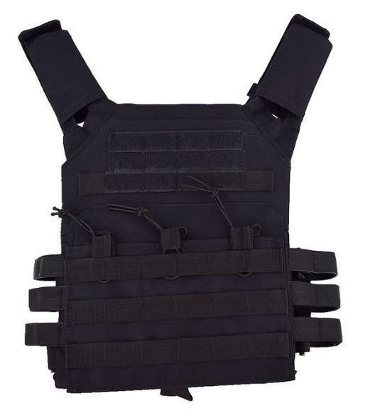 Military Tactical Vest Plate Carrier - Black