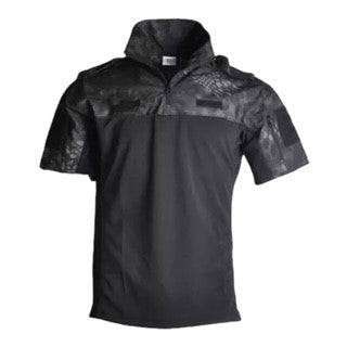 Short Sleeve Military Tactical Shirt - Black Python Kryptek