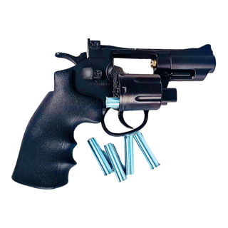 NWell 2.5" Snub Nose Full Metal Gel Blaster Co2 Revolver - ZP-5