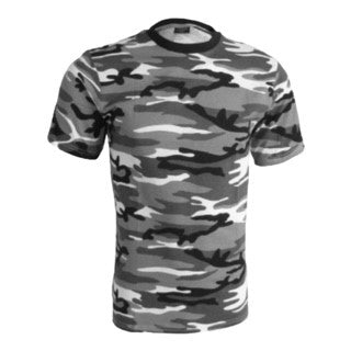 T-Shirt - Mil Tec - Grey Urban Cam