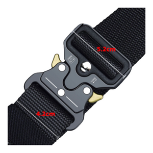 Tactical Cordura Belt with Quick Release Alloy Buckle - 4cm Width
