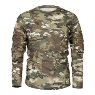 Tactical Long Sleeve Quick Dry Camouflage Shirt