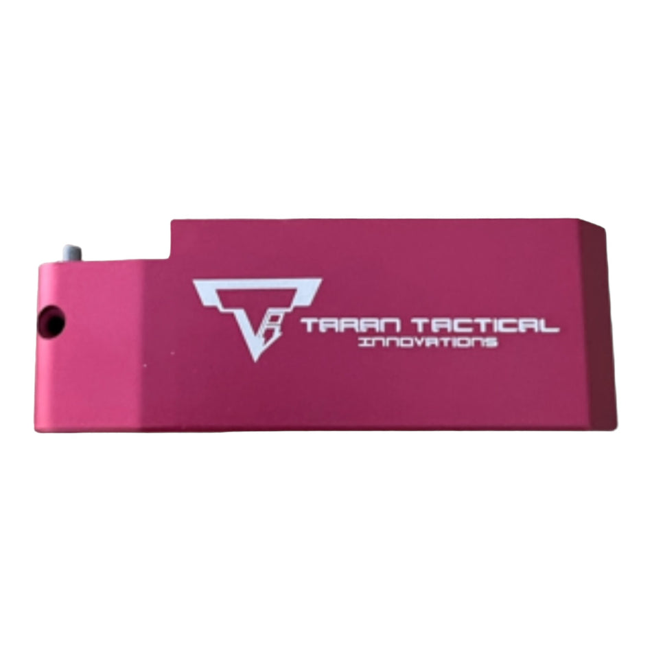 Taran Tactical CNC Alloy Magazine Base - Hot Pink