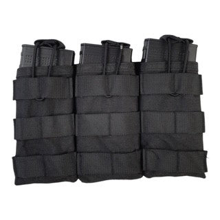 Triple Stack Magazines Triple Stack Magazine Pouch for M4 (5.56/.20 cal) - Black – VIPERTAC
