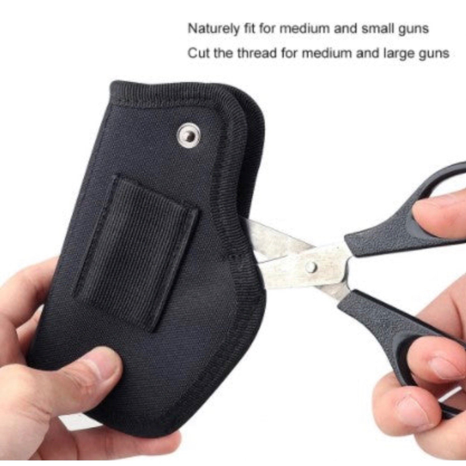 Universal Tactical Concealed Carry Belt Clip Holster for All Size Pistols