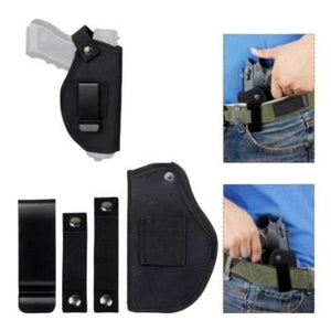Universal Tactical Concealed Carry Belt Clip Holster for All Size Pistols