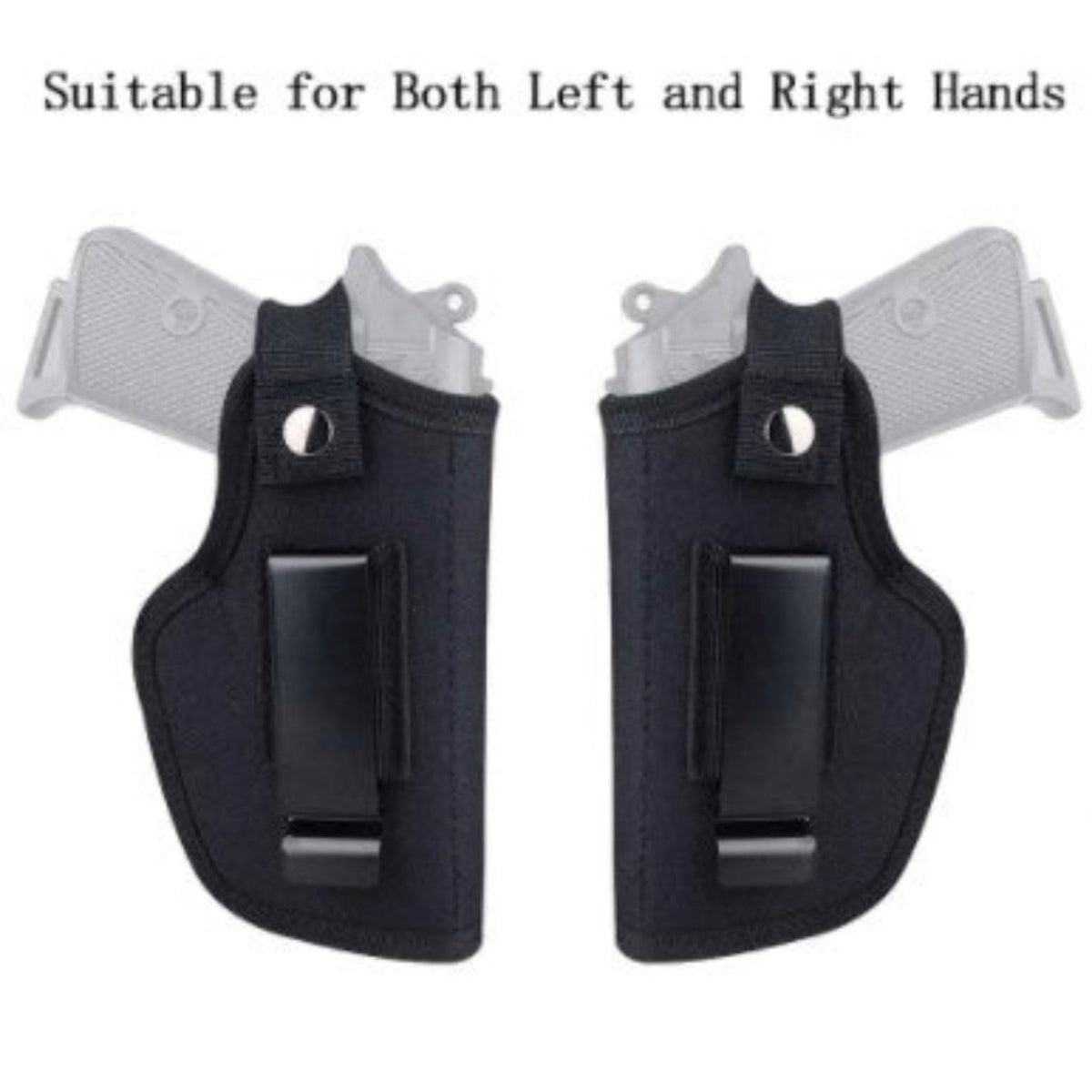 Universal Tactical Concealed Carry Belt Clip Holster for All Size Pistols