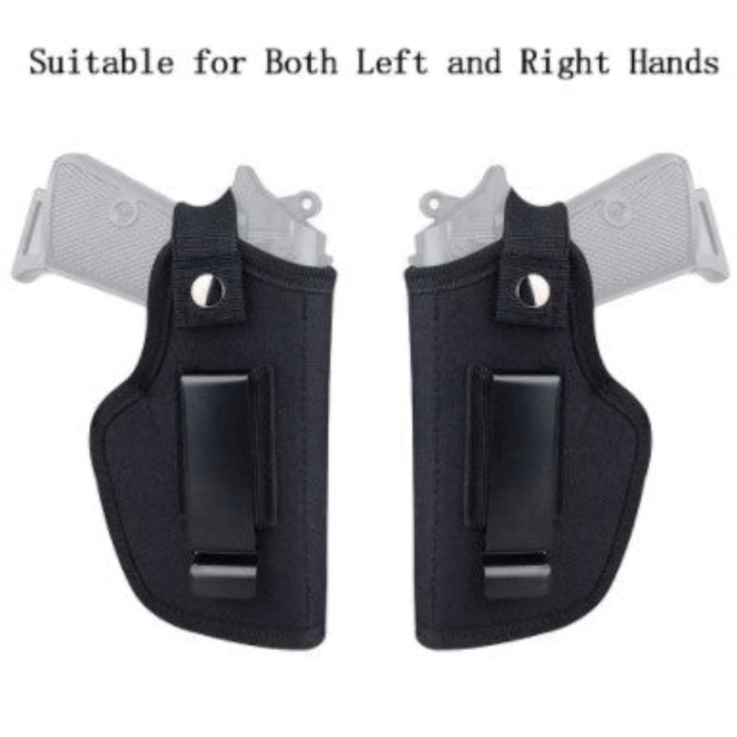 Universal Tactical Concealed Carry Belt Clip Holster for All Size Pistols