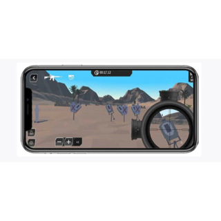 Virtual Shot - Virtual Shooting System for Gel Blasters - Picatinny Rifle Mount