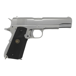 WE Tech 1911 MEU Gel Blaster Pistol Replica - Matte Silver