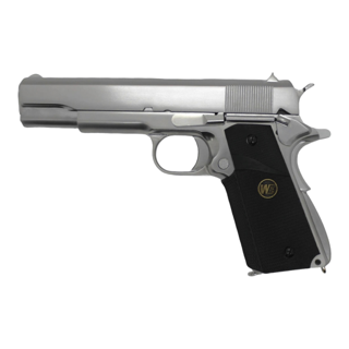 WE Tech 1911 MEU Gel Blaster Pistol Replica - Matte Silver