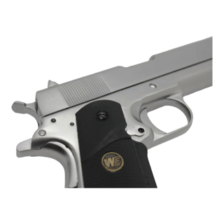 WE Tech 1911 MEU Gel Blaster Pistol Replica - Matte Silver