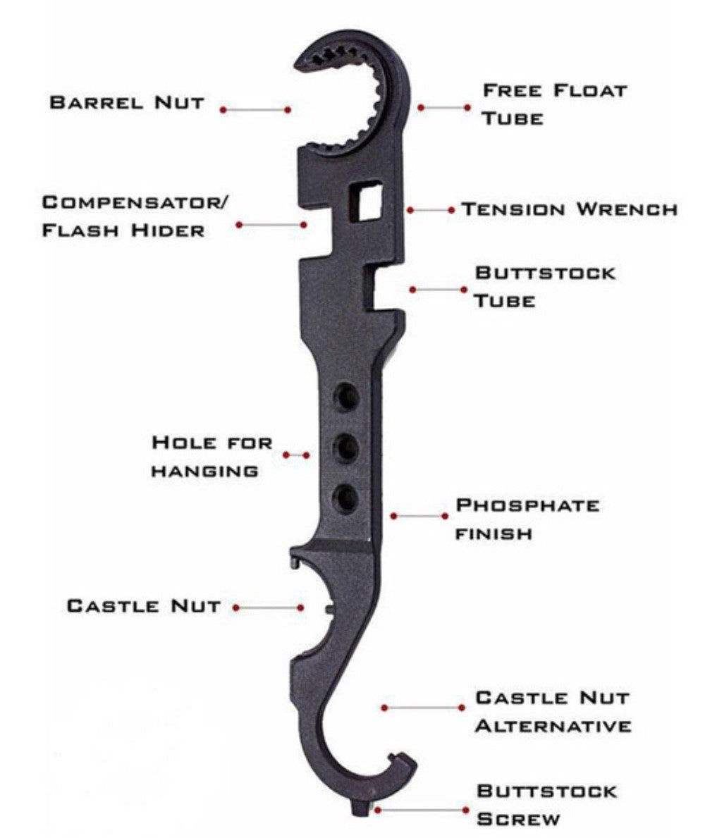 Armourers Wrench - for M4 GBBR or AEG Gel Blaster Rifle maintenance