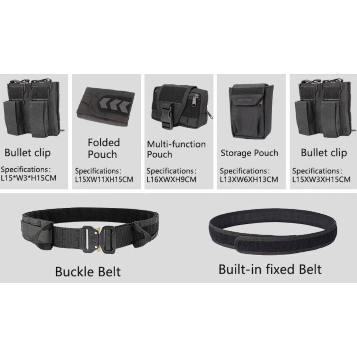 Yakeda Tactical Loadout Belt