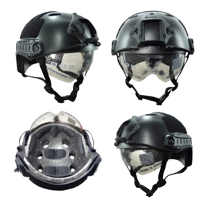FAST Combat Helmet with Integrated Dropdown Visor