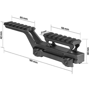 Hydra Mount - Dual Optic Picatinny Rail Attachment