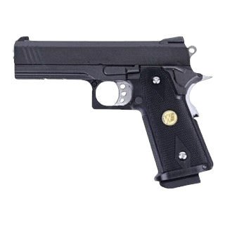 WE Tech Hi-Capa 4.3" Original M1911 Type Gas Blowback Gel Blaster Pistol - WE-H009-GB