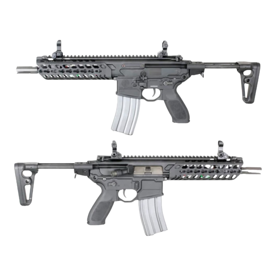 LeHui Sig Sauer MCX KeyMod AEG Gel Blaster Assault Rifle Replica V08 - Black