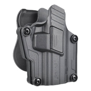 Cytac - MegaFit Gen 2 - Upgraded version - Universal Holster with Belt Paddle Attachment - Right Hand - Black - CY-UHFSG2