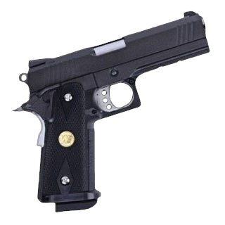 WE Tech Hi-Capa 4.3" Original M1911 Type Gas Blowback Gel Blaster Pistol - WE-H009-GB