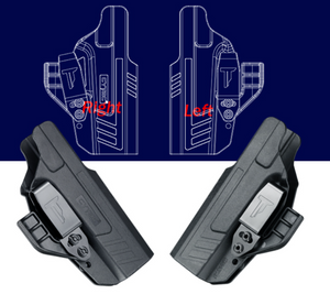 Cytac I-Mini Guard Ambidextrous IWB Holster for Glock Pistols